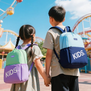 爱迪生幼儿园学前班书包儿童出游研学双肩包小学生轻便小背包