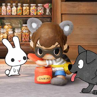 POPMART泡泡玛特第一章 放学后的Merodi系列手办盲盒礼物