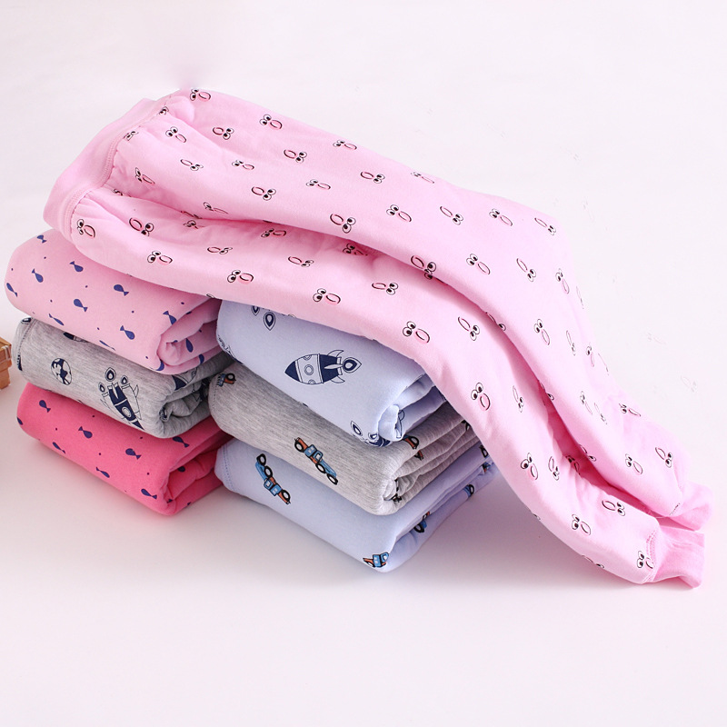 纯棉保暖儿童棉裤冬季加厚内穿