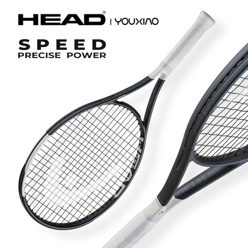 HEAD海德L5辛纳2026年新款黑白熊猫拍 小德网球拍SPEED全碳素专业