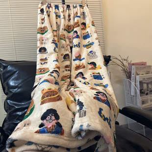 高个子加长版睡裤女秋冬季加厚法兰绒休闲直筒珊瑚绒保暖暖裤女款