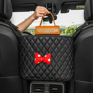 驾驶室隔离阻挡网兜 汽车挡网防儿童防护网前后排车用座椅间储物