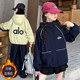 女童夹棉外套秋冬款 休闲夹克中大童加厚潮 二棉绗线薄棉衣2025新款