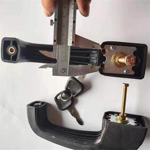 福田雷沃欧豹一拖东方红常州东风电动车收割机拖拉机门锁配件