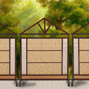 2250 高清LED大屏幕竹屏幕风景舞台相声小品话剧背景像素4000