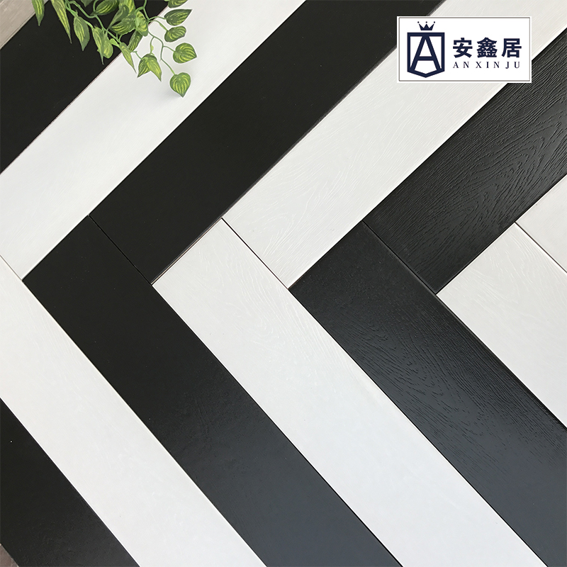 黑白漆仿木纹地砖瓷砖原木色仿古砖北欧150 800客厅卧室地板砖