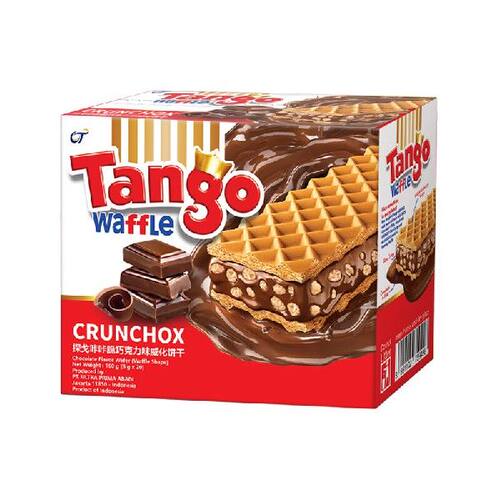 Tango探戈咔咔脆印尼进口威化饼干休闲零食下午茶（巧克力味