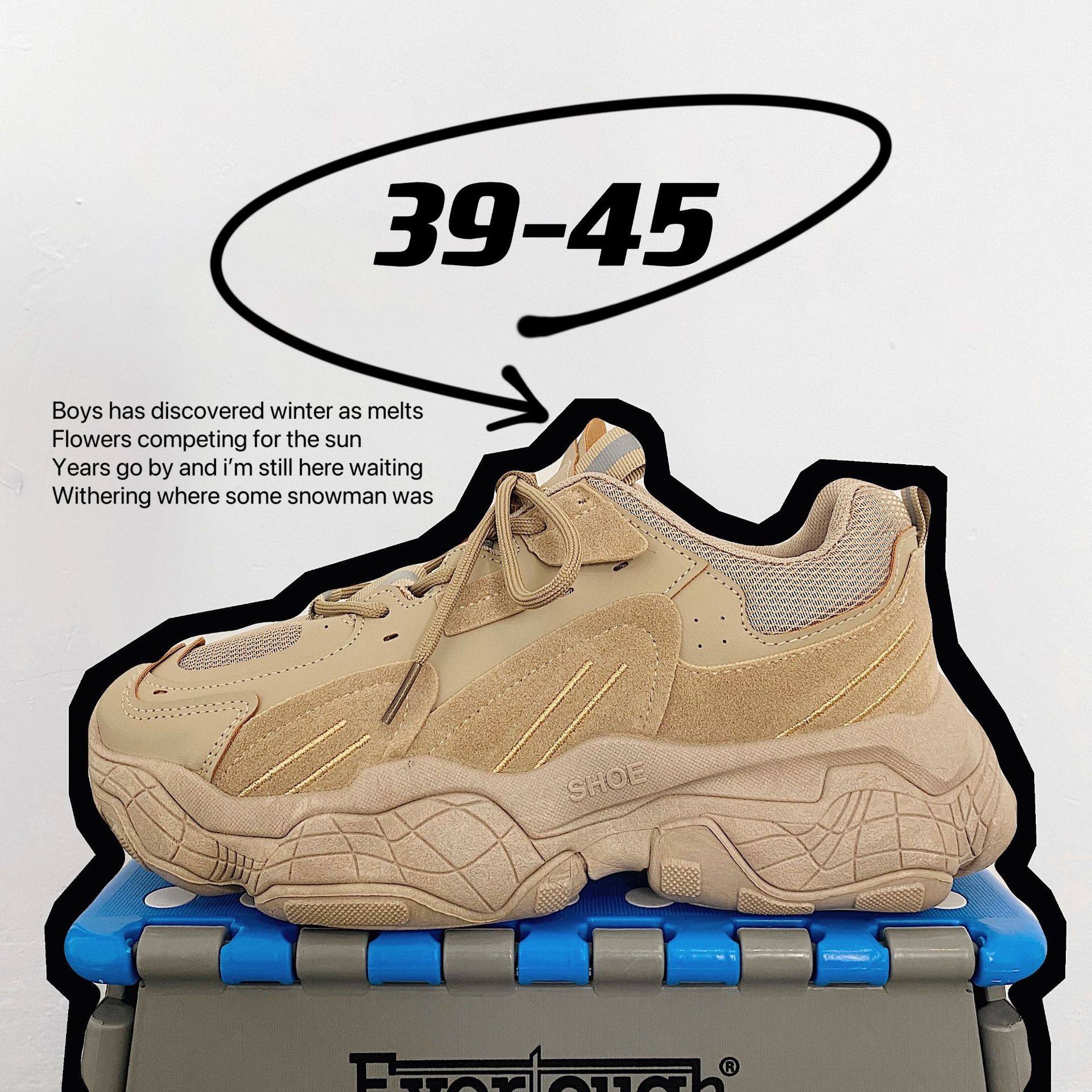 青岛福客来女鞋断码清仓2026春秋新款男鞋韩版潮流老爹鞋原宿风运,女鞋,老爹鞋,淘宝优惠券,粉丝福利购,淘宝优惠卷