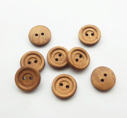 原木纽扣木质扣子开衫开衫小扣子