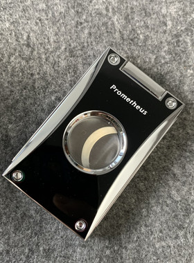 普罗米修斯Prometheus平口便携式不锈钢半自动进口雪茄剪刀