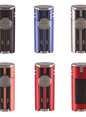 美国Xikar雪茄打火机574 西卡雪茄配件喷枪打火机四火