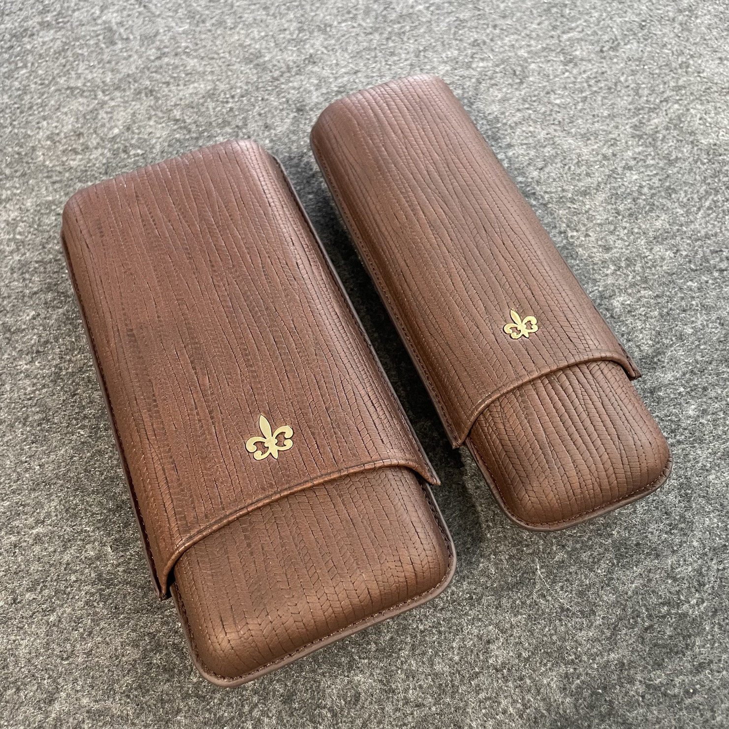 古巴哈瓦那官方出品蒙特2支装3支装便携式雪茄盒皮套