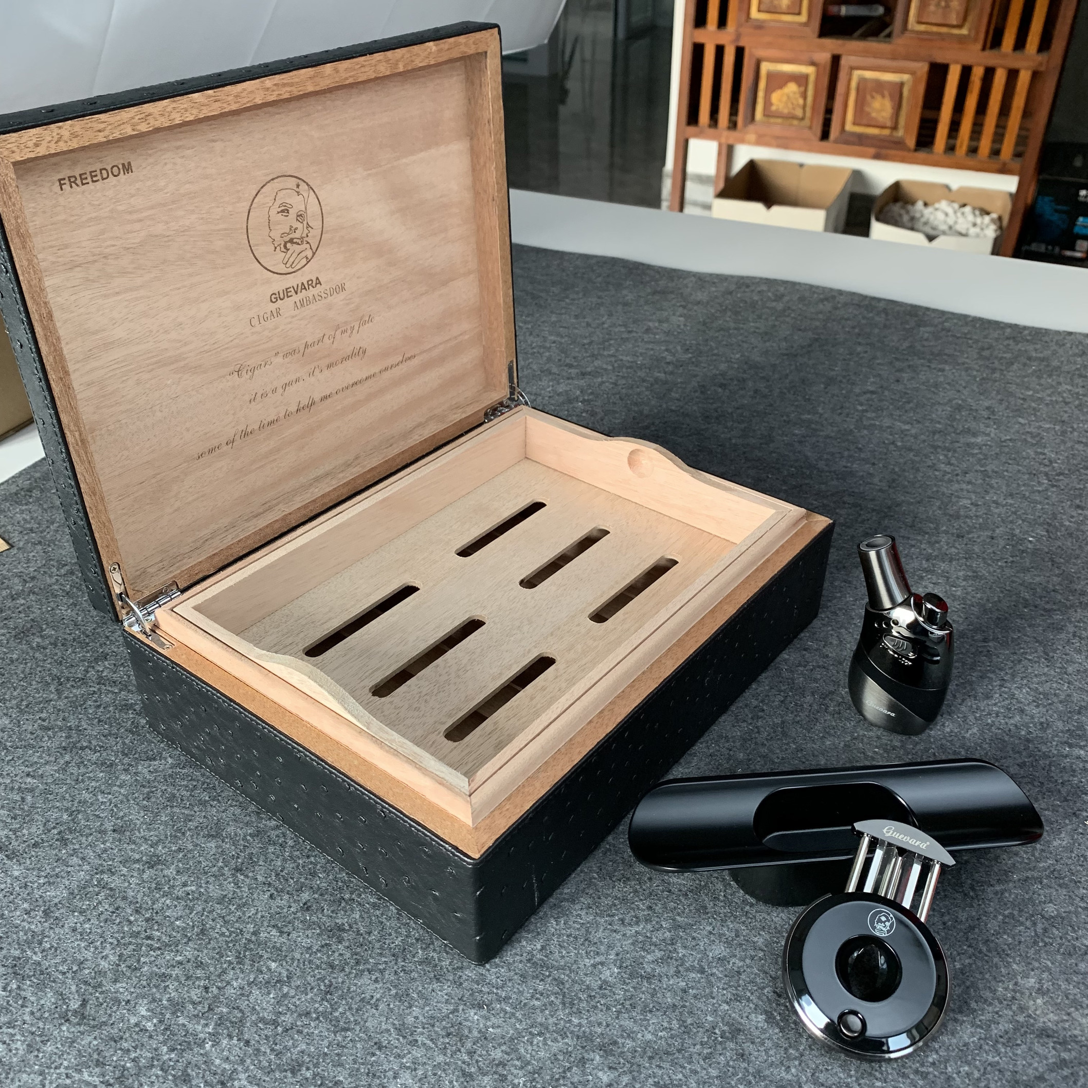 雪茄盒套裝雪茄盒格瓦拉