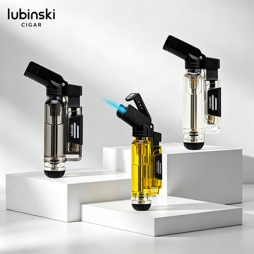 Lubinski单直冲蓝焰雪茄打火机