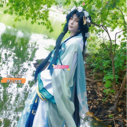 【二团中】时间煮衣子推燕春和景明食物语cos古风古装全套cosplay