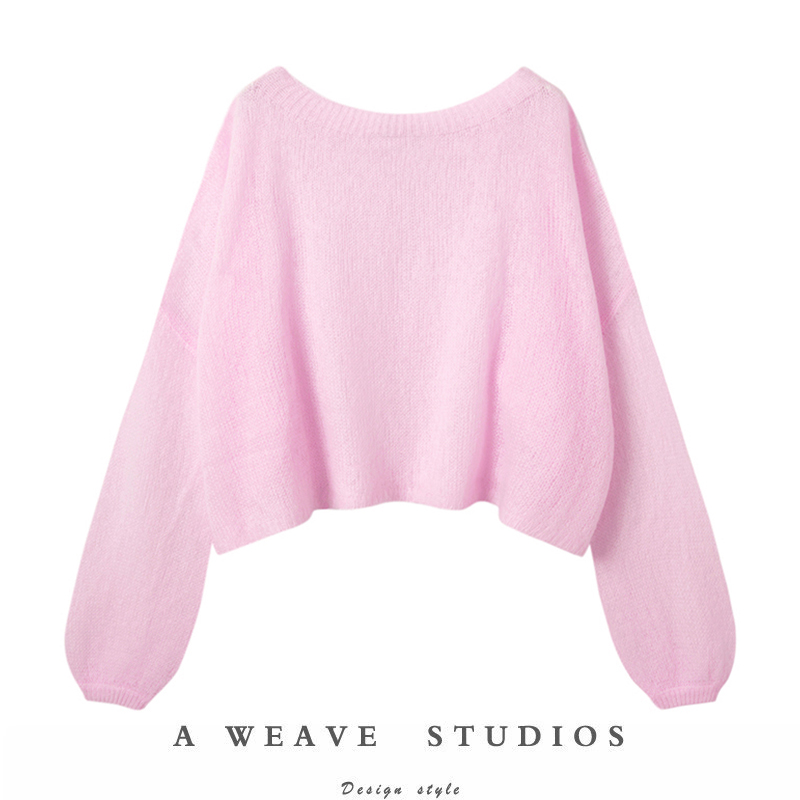 自带柔光白厂丝羊绒罩衫