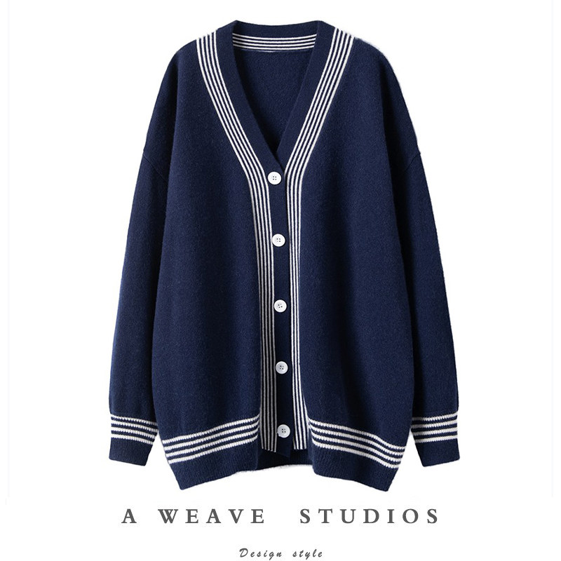 心生爱意~学院风V领羊绒开衫女中长款纯羊绒毛衣针织外套秋冬新款,女装/女士精品,羊绒衫,淘宝优惠券,粉丝福利购,淘宝优惠卷