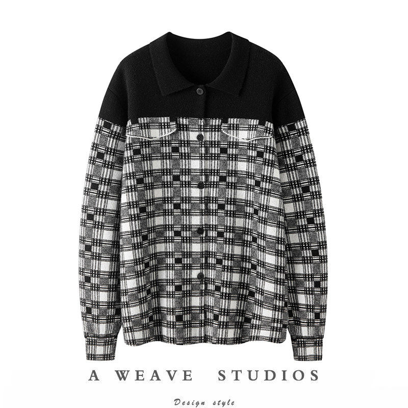 爱上了四平加厚！衬衫式羊绒开衫女纯羊绒毛衣POLO领针织开衫外套,女装/女士精品,羊绒衫,淘宝优惠券,粉丝福利购,淘宝优惠卷