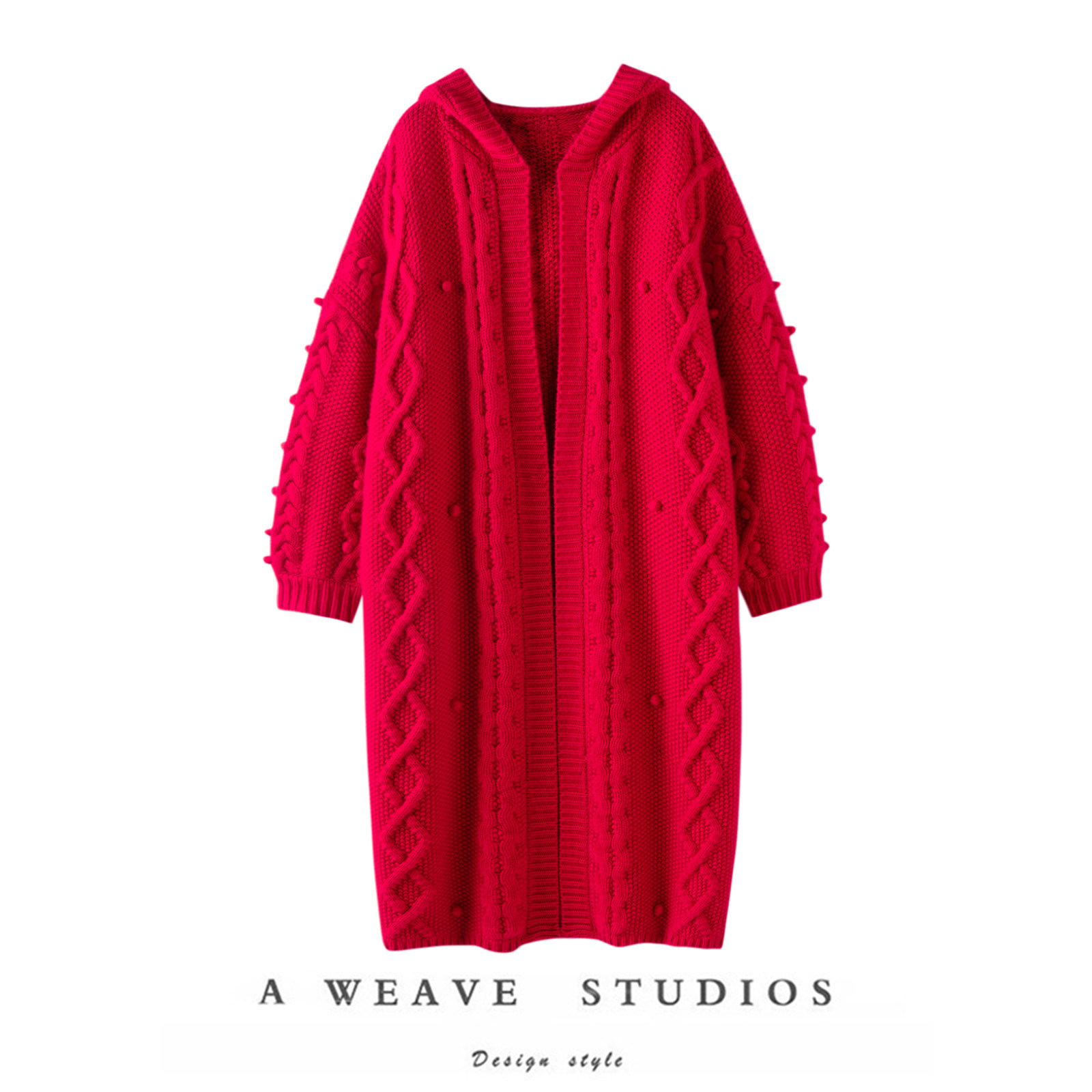 真的喜欢！1700克+重磅加厚手工毛球纯羊绒开衫女长款毛衣大外套,女装/女士精品,羊绒衫,淘宝优惠券,粉丝福利购,淘宝优惠卷