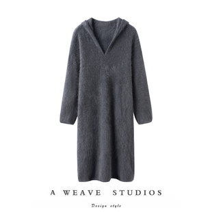 休闲女士裙 冬季 气质太好穿了 100%山羊绒拉绒