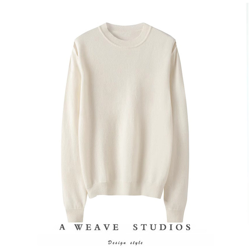 大气好穿！肩部镂空圆领羊绒衫女纯羊绒毛衣套头针织打底衫秋冬,女装/女士精品,羊绒衫,淘宝优惠券,粉丝福利购,淘宝优惠卷