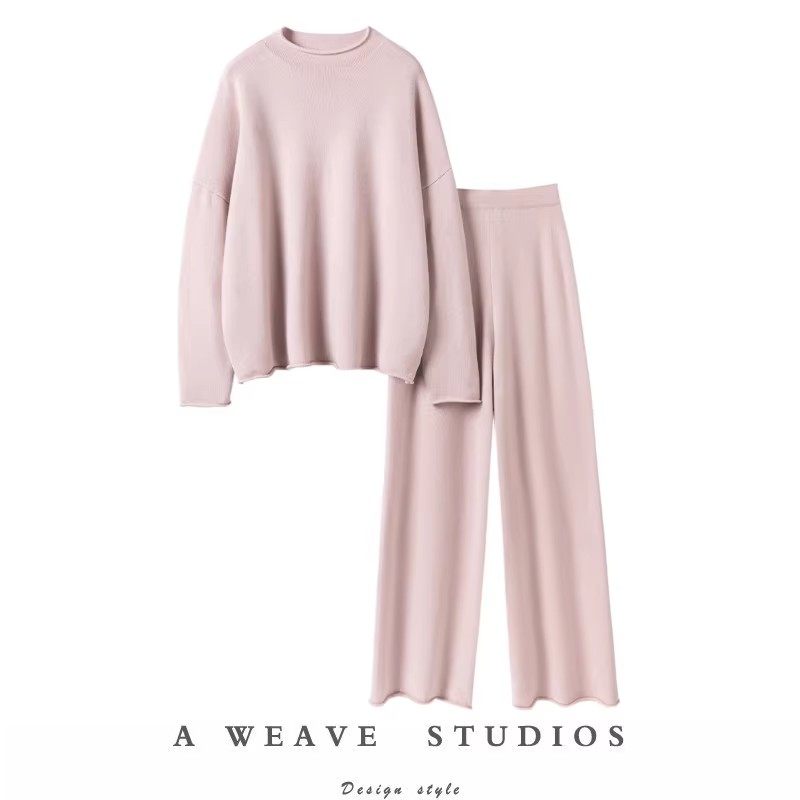 美得不动声色~茱萸色自由卷边针织羊绒裤子女纯色100%羊绒裤子,女装/女士精品,羊绒衫,淘宝优惠券,粉丝福利购,淘宝优惠卷