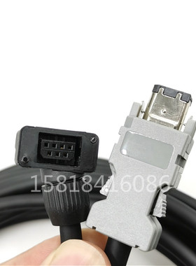 汇川编码器线SV660SV630MS1电机动力线S6-L-P114-3.0/P124-5.0-T