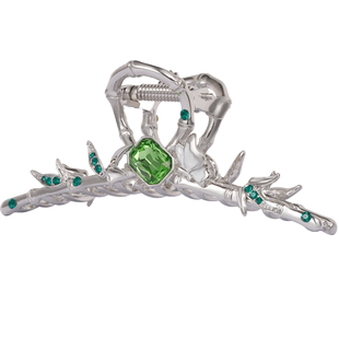 AIQILA哎奇啦2025春夏新款竹报平安清雅抓夹盘头发竹子夹子头饰