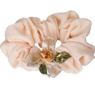 AiQILA哎奇啦2025春夏花意新款大肠发圈高档女士橡皮筋头绳头饰