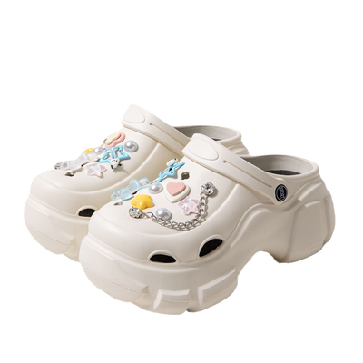 多巴胺女孩洞洞鞋7cm厚底