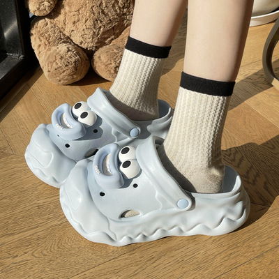 2025夏季云朵洞洞鞋居家室内