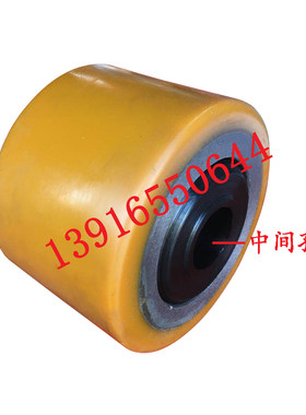林德手动叉车轮子pu80x55-47mm