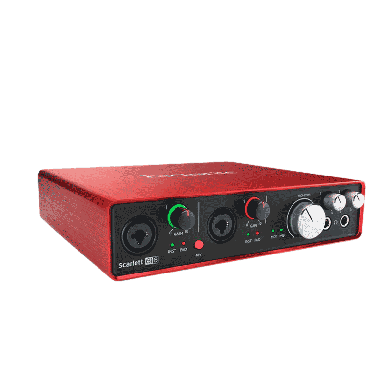 Focusrite音频接口福克斯三代