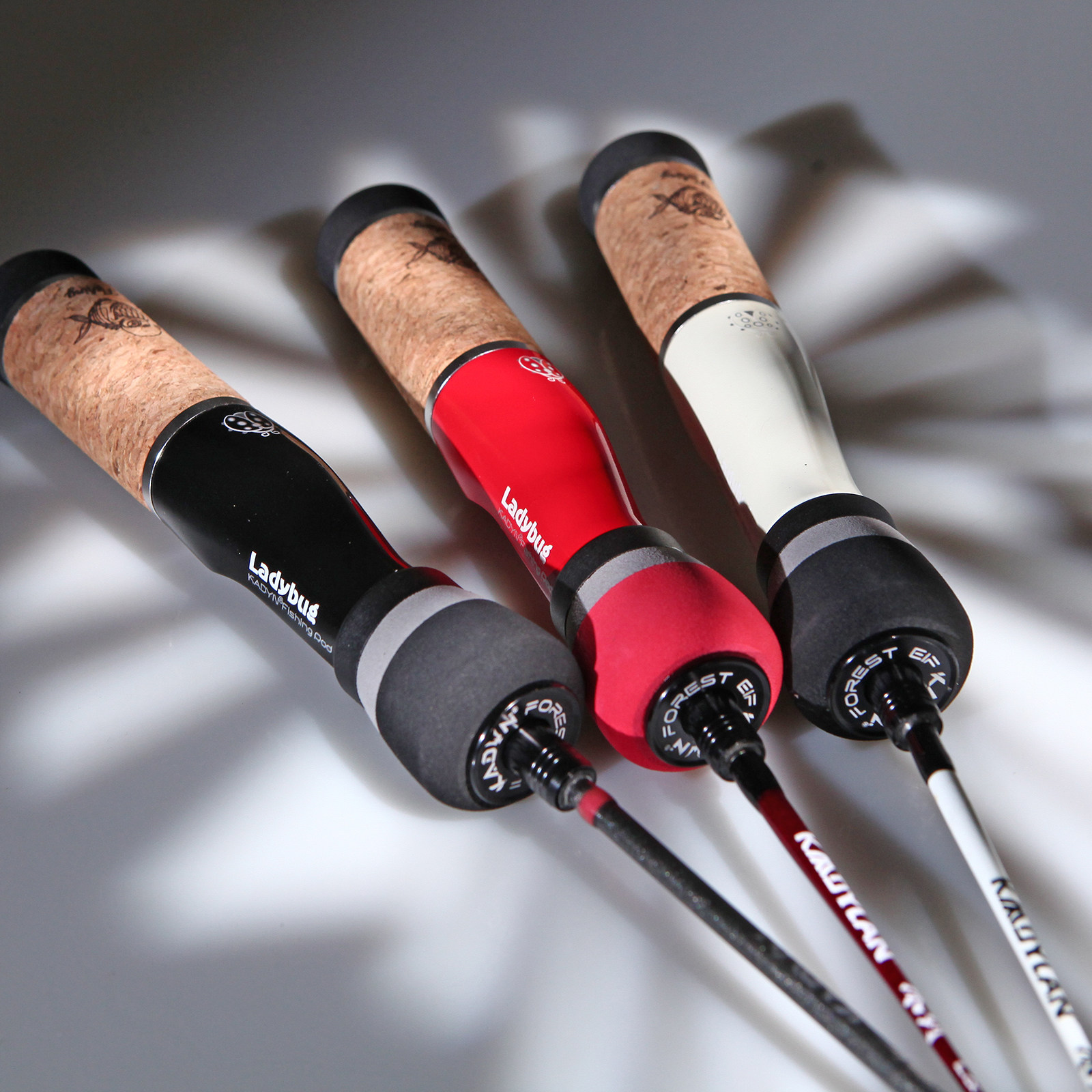 新款大导眼筏钓冰钓竿日式超短迷你路亚竿女士儿童竿软硬梢船钓杆