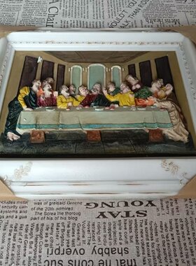 出口库存最后的晚餐壁画