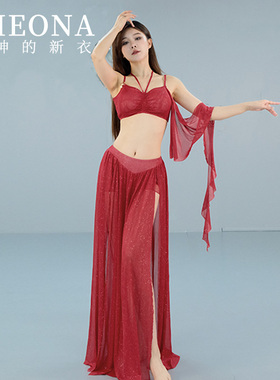PHEONA女神的新衣春夏性感原创设计初学者长裙简易表演服T012
