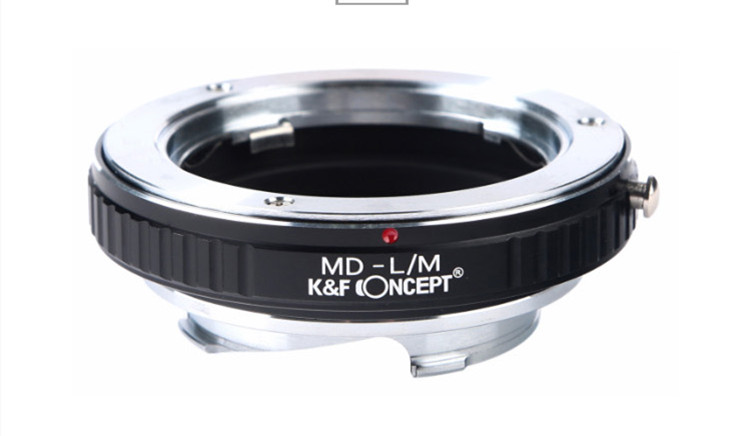 K&F美能达MD口镜头转徕卡M转接环MD-LM M10 M240 LM-EA7自动对焦