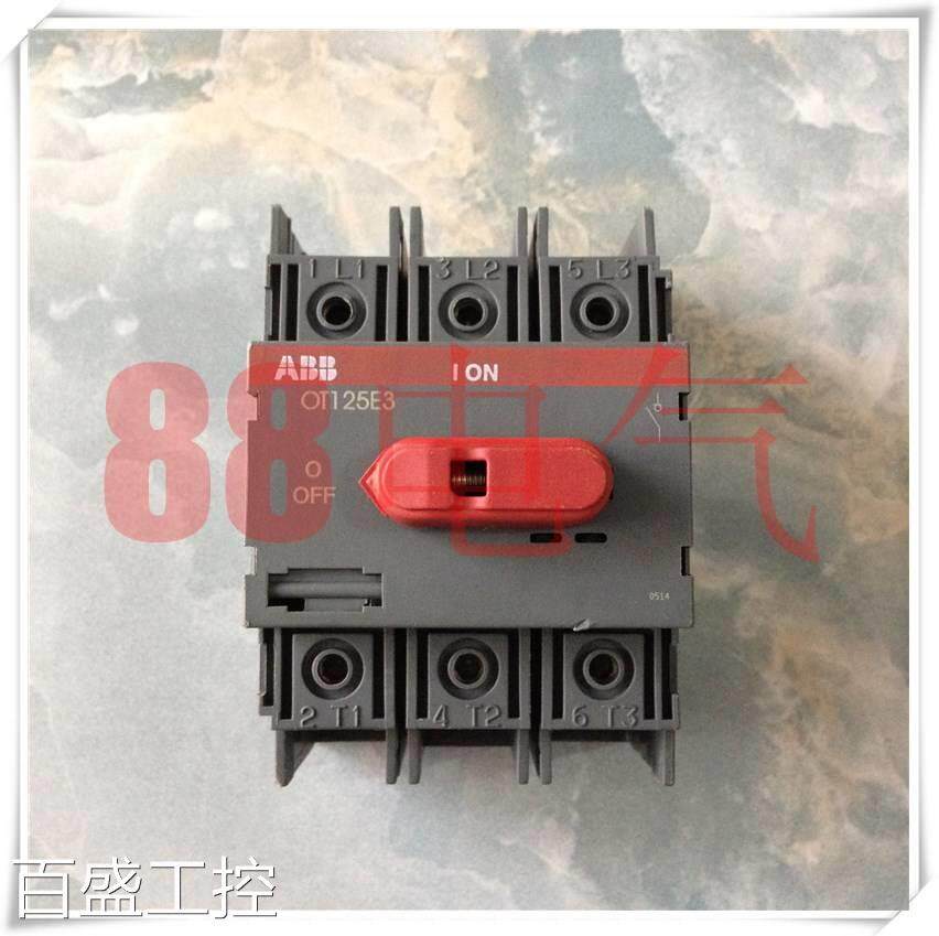 售罄▲ 瑞士/瑞典abb,型号0t125e3/ot125e3(芬兰制造)