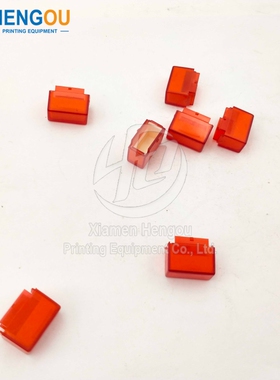 适用于罗兰20x10x15mm 红色按钮罩 印刷机配件