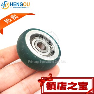 高宝印刷机配件KBA105进纸轮 高宝机压纸胶轮 压纸轮外径48mm
