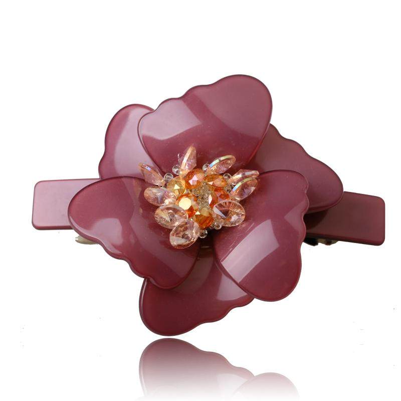 蝴蝶兰花横夹弹簧夹顶夹马尾夹盘发头花法国醋酸板材头饰发饰发夹,饰品/流行首饰/时尚饰品新,发饰,淘宝优惠券,粉丝福利购,淘宝优惠卷