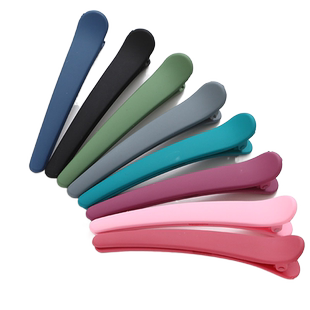 无痕大号鸭嘴夹少女刘海边夹后脑勺盘发夹理发店夹子化妆洗脸发卡