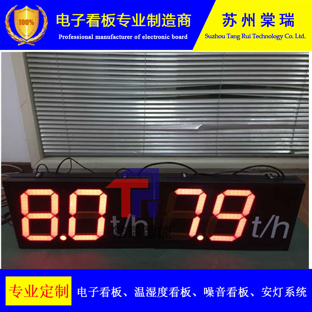 数码管长度转速通信电子看板