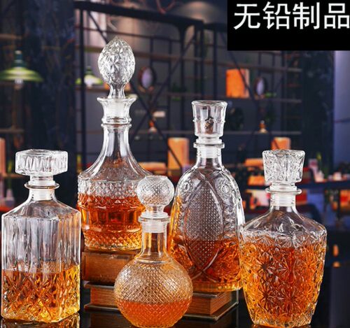 1只包邮高档玻璃红酒瓶 密封空酒瓶红葡萄酒瓶洋酒瓶药酒瓶1斤2斤