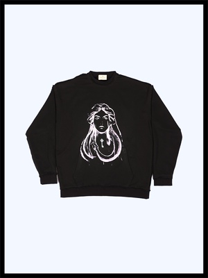 BROKENSWORD口袋卫衣反车线宽松