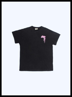 BrokenSword胜利女神希望爱美式街头印花水洗宽松纯棉T恤情侣男女