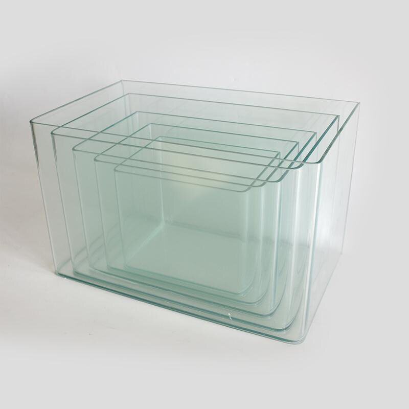 鱼缸套缸迷你小型玻璃水族箱客厅桌面观赏造景创意生态金鱼缸