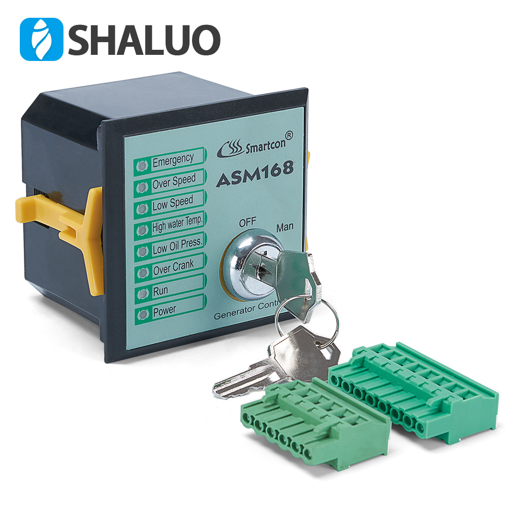 ASM168自动化控制模块 柴油发电机组自启动 四保护 报警停机控制