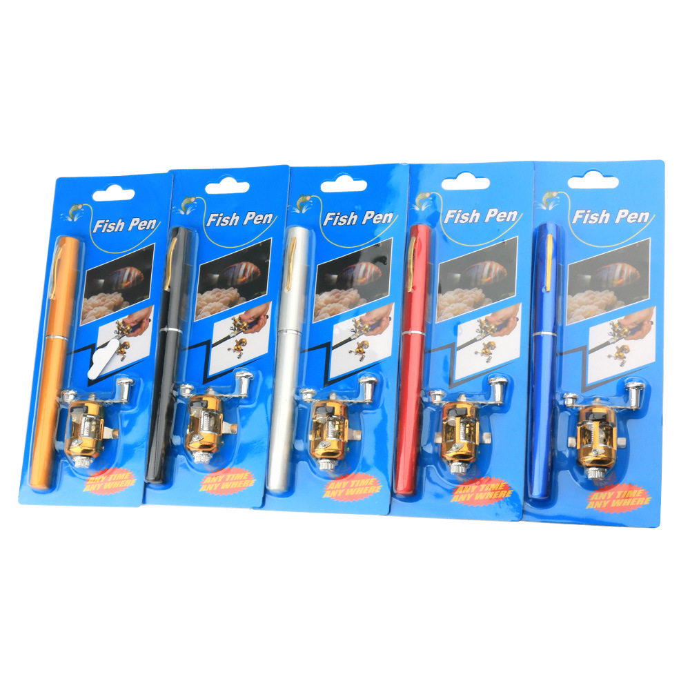 1米 钢笔式钓鱼竿便携式迷你小儿童鱼竿 生产工厂 A-PS