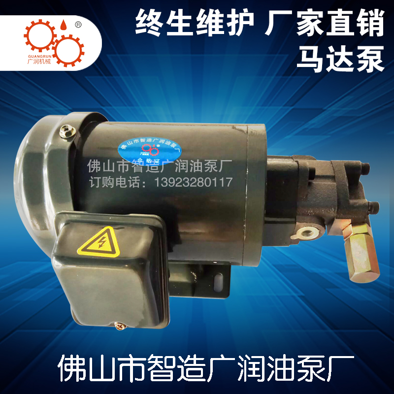 TOP 12A 13A马达泵 冷镦机三角泵 打头机摆线泵润滑泵给油泵 广润